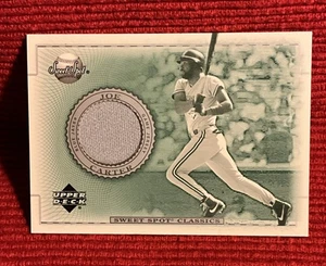 Camiseta Joe Carter TORONTO BLUE JAYS 2002 Upper Deck Sweet Spot Classic - Imagen 1 de 2