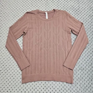 Lululemon Breeze Langarm atmungsaktiv Shirt Top Größe 6 - Bild 1 von 8
