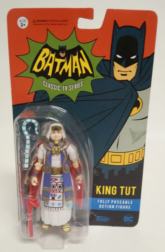 Figura de acción King Tut Posable Funko 1966 Batman Serie de TV Clásica Nueva DC Foto 1 de 4