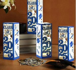 16 Pcs Graduation Lantern Boxes Class of 2025 Graduation Centerpieces Box - Picture 1 of 2
