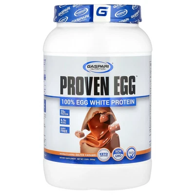 Proven Egg™, 100% Egg White Protein, Salted Caramel, 2 lbs (900 g) - Image 1 of 2