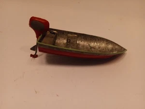 Vintage Tin Toy Model Motor Boat - Picture 1 of 6