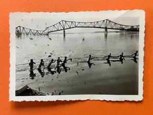 Foto, Pion. Batl.44, Polen, Weichselbrücke, Pilen, Nackt, FKK, Freischwinger - Picture 1 of 2