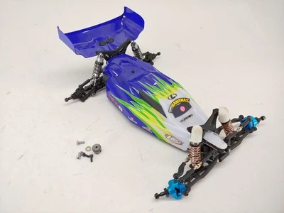 *UPGRADED* Losi Mini-B Pro Roller 1/16 2wd Buggy Roller Slider Chassis Aluminum - Image 1 of 4