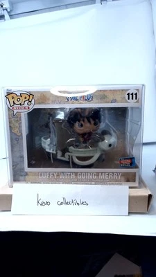 Funko Pop! One Piece 111 Luffy with Going Merry 114 Thousand Sunny w/ Protector