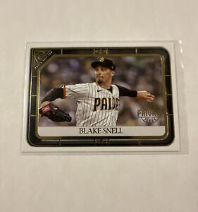 2021 Topps Gallery Baseball Private Issue SP #156 Blake Snell San Diego  94/250