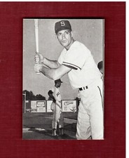1958 PCL Popcorn: #157 MIKE KRSNICH, Sacramento Solons (ca.1974 Ed Broder) NM-mk