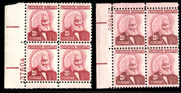 MALACK 1290b F/VF+ OG NH, MAGENTA COLOR ERROR,  Rare Plate! pb2462 - Image 1 of 1