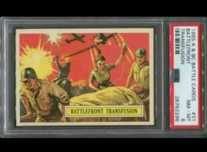 1965 TOPPS BATTLE #31 PSA 8 - Picture 1 of 1