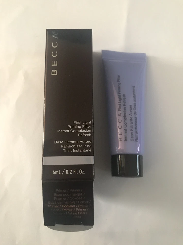 BECCA First Light Priming Filter Instant Complexion Refresh 6ml NEW and SEALED - Image 1 of 1