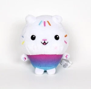 Juguete de peluche Dreamworks Gabby's Dollhouse 7" CAKEY CAT ronroneo ronroneo NUEVO - Imagen 1 de 2
