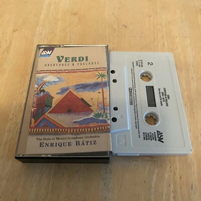 Verdi : Overtures & Preludes Cassette Tape Classical - Image 1 of 3
