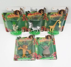 Mini Figura de Acción MADAGASCAR Micro Mattel Cake Topper, TÚ ELIGES - Imagen 1 de 6