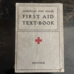 1940 American Red Cross First Aid Textbook Revised - Picture 1 of 13