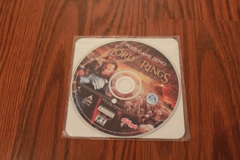 The Lord of the Rings The Return of the King PC Demo by Kellogg's - Sealed - Image 1 of 1