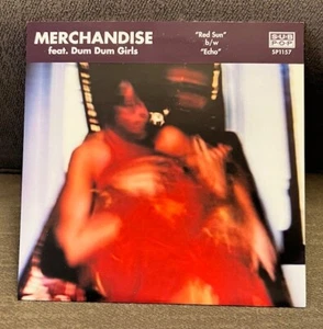 Merchandise Dum Dum Girls Red Sun Echo 7" Sub Pop Records 2015 - Picture 1 of 3