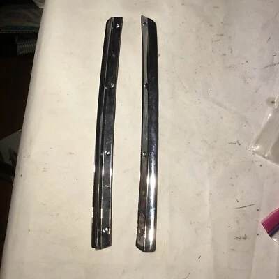 Porsche 356 A B C Door Frame Wind Deflectors Rain Channel 64453141100 Pair R/L - Image 1 of 4