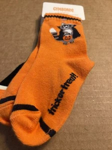 Gymboree Holloween socks 2 pairs size 12 - 24 M - Picture 1 of 2