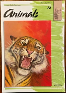 NEU Leonardo Sammlung Kunstbuch Lassen Sie uns 'Tiere' malen #12 veröffentlicht Vinciana - Bild 1 von 5