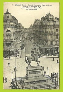 CPA-45- ORLEANS -  Statue de Jeanne D'arc -  Place du Martroi - Picture 1 of 1