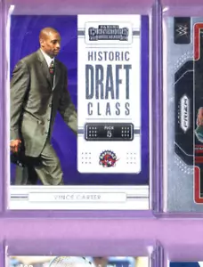 Vince Carter-2023 Panini Contenders Draft Class Insert Card-#11-Raptors-NBA-Mint - Picture 1 of 1