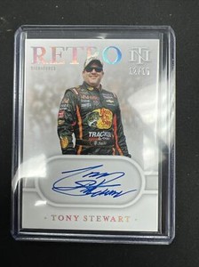 2021 National Treasures Retro Signatures Tony Stewart /15 Auto Autograph