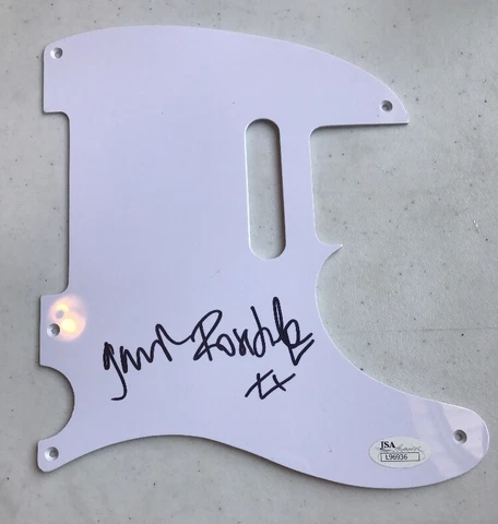 Gavin Rossdale Signed Guitar Pickguard w/ JSA COA Bush Cover