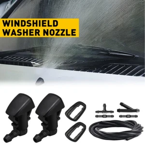 Windshield Nozzles Washer 55157319AA Plastic Attachment Useful Practical - Picture 1 of 11