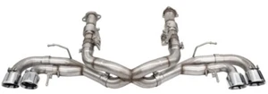 Corsa Xtreme 3" Cat-Back Exhaust 4.5" Tips Uses AFM Valve Fits 20+ Corvette C8 - Picture 1 of 10