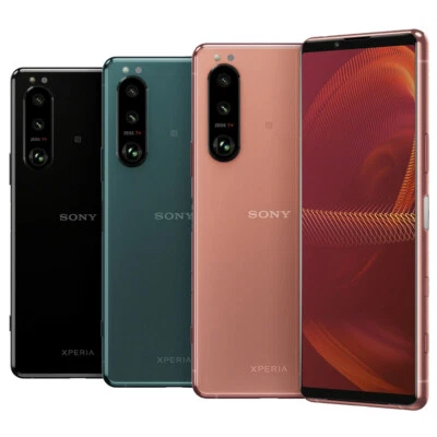 Nuovo Sony Xperia 5 III (5G) 256GB Dual SIM Smartphone Sbloccato Nero/Verde/Rosa - Immagine 1 di 4