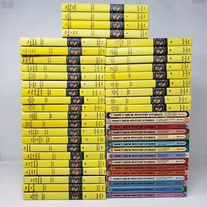 Nancy Drew Lot of 48 by Carolyn Keene (1970s-80s, 33 HC, 15 PB, Illustrated) - Picture 1 of 13