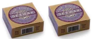 2 Blocks Sex Wax Surf '2x' Cold Water  Surfboard Sexwax coconut purple 9-20 Temp - Picture 1 of 3
