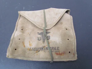 POCHETTE US ARMY WW2 ORIGINAL LIGHTNINGPAK US MEDIC 39-45 USMC - Bild 1 von 5