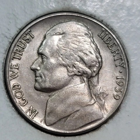 1939 S Jefferson Nickel CC Cover