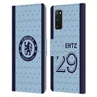Chelsea Fc Club 2020/21 Players Away Kit Group 1 Leather Book Case For Samsung 2