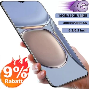 2025 6,52" Smartfon Bez umowy 64GB Telefon komórkowy Android 4G Dual SIM Quad Core NOWY - Zdjęcie 1 z 44