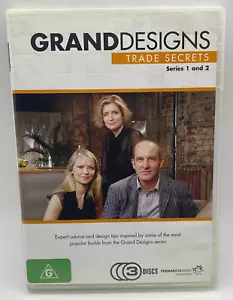 Grand Designs - Trade Secrets - Series 1 and 2 Complete DVD Box Set (Region All) - Picture 1 of 4