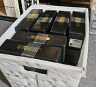 BULK - 25 x LOT - BLACK PCGS STORAGE HOLDER BOX - Each Can Hold 20 PCGS Slabs