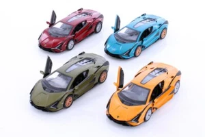 5" Kinsmart Lamborghini Sian FKP 37 Diecast Model Toy Car 1:40 *Choose Color* - Picture 1 of 6