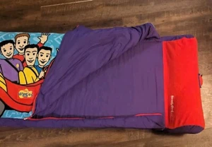 Wiggles Inflatable Sleeping Bag Original Cast Air Mattress Sleeping Bag Child - Picture 1 of 8