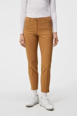 J.Lindeberg Women's Pia Golf Pant GWPA08705-E144 Brown Waist 27" NEW NWT
