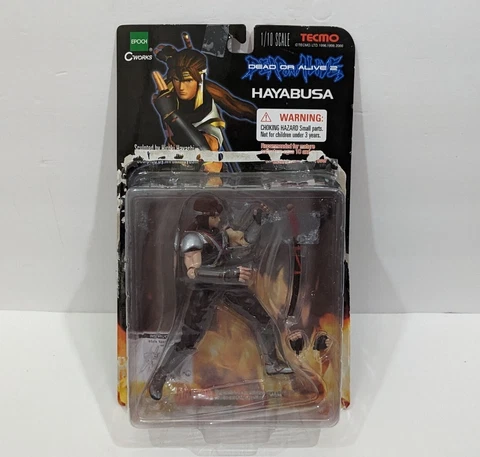 Dead or Alive 2 Hayabusa Tecmo 1:10 Scale 7" Figure Epoch CWorks Video Game Toy Cover