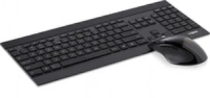Rapoo 8900 kabelloses Deskset Tastatur & Maus schwarz QWERTZ (DE) - Bild 1 von 4