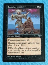 MTG Magic the Gathering X1 - Forsaken Wastes - Mirage - Near Mint NM