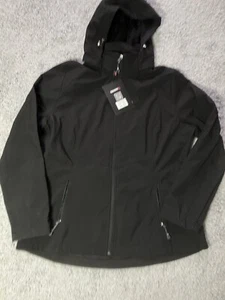 Gerry Women's Black Detachable Hooded Weather Proof Jacket Size Large WG9201 - Picture 1 of 13