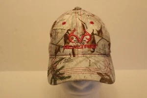 Embroidered Real Tree Hat Cap Camo Pink Logo Adjustable Camouflage - Picture 1 of 4