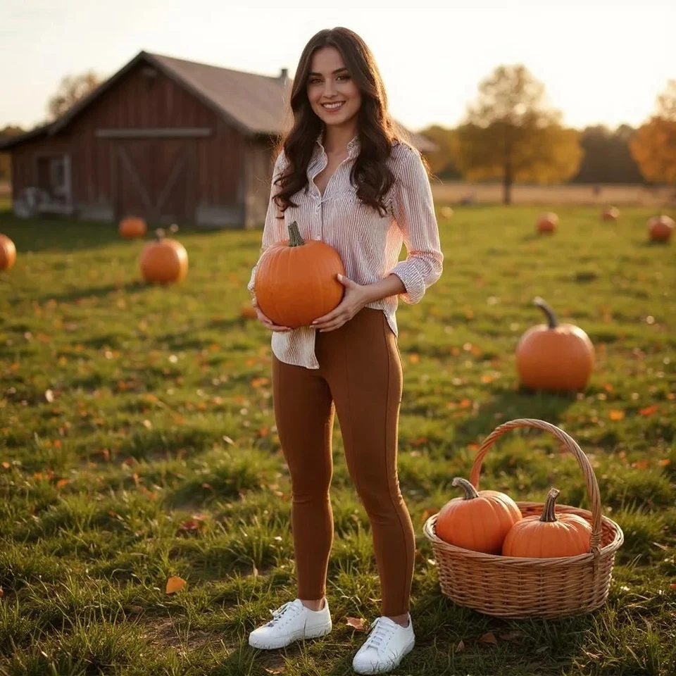 Spanx Pants Womens Medium Brown Rich Caramel Petite Faux Suede Legging
