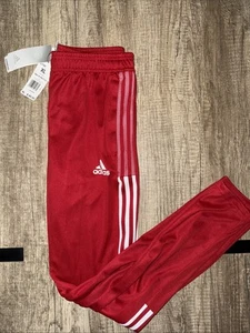New Adidas Big Kids Tiro 21 Track Pants Red Sz XL - Picture 1 of 4