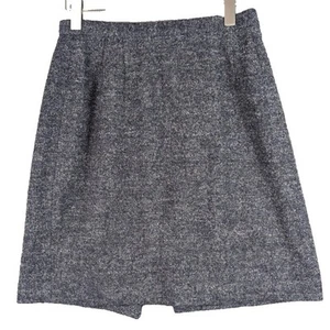 Gonna Talbots donna misto lana matita mini preppy dietro zip ufficio petites taglia 14 - Foto 1 di 10