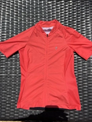 Clean! Specialized SL Air Vivid Coral Short Sleeve Cycling Jersey Size Medium - Image 1 of 4